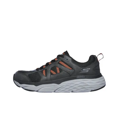 Skechers MAX CUSHIONING ELITE Routine Low Топ Беговые кроссовки Мужской Черный
