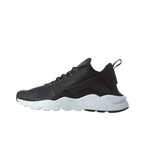 Nike Air Huarache Run Shock Absorbers Slip-Resistant Abrasion-Resistant Breathable Low-Top Running Shoes Women's Black Найк Эйр Хуараче Ран Шок Абсорберз Слип-Резистент Абразион-Резистент Дышащий Низкий Топ Беговые Кроссовки Женские Черный