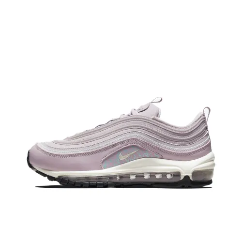 Nike Air Max 97 Дышащий Низкий Топ Повседневная Беговая Обувь Женская Грязно-Розовая