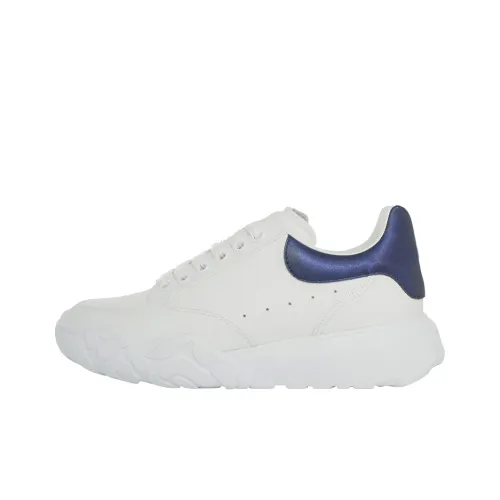 Alexander McQueen Court Low Top Спортивная Повседневная Обувь Мужская Синяя