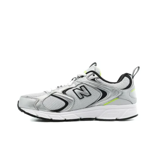New Balance совместный бренд 408 Low Топ Тренировочные Беговые Кроссовки Унисекс Белый Серебристый Черный
