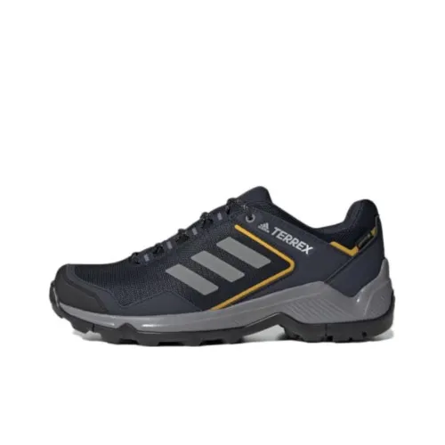 adidas Terrex Eastrail GTX Slip-Resistant Abrasion-Resistant Low-Top Альпинистская Обувь Мужская Черная