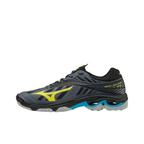 Mizuno Wave Lightning Z4 Slip-resistant Abrasion-resistant Breathable Low-Top Running Shoes Unisex Black Blue Мицубо Wave Lightning Z4 Противоскользящий Устойчивый к износу Дышащие Низкие Кроссовки для Бега Унисекс Черный Синий