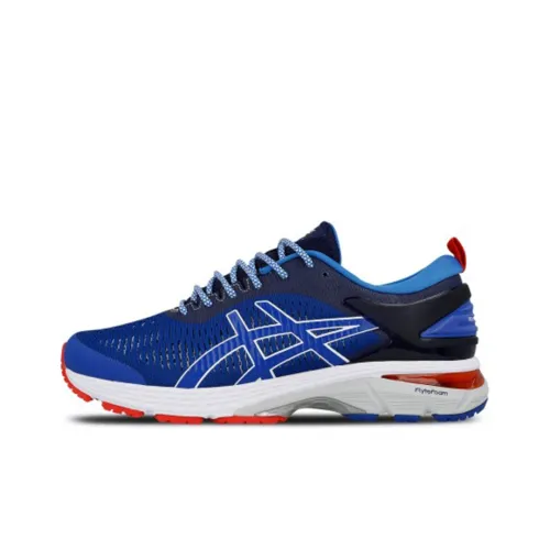 Asics Gel Kayano 25 Low Топ Беговые кроссовки Унисекс Синий