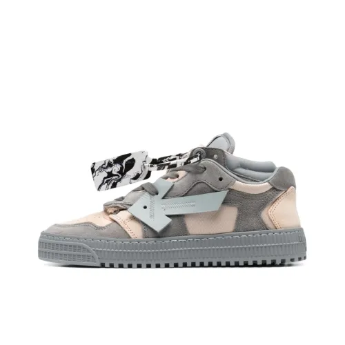 OFF Белый OFF COURT 3,0 Low Топ Скейтборд Кроссовки Женские Серый