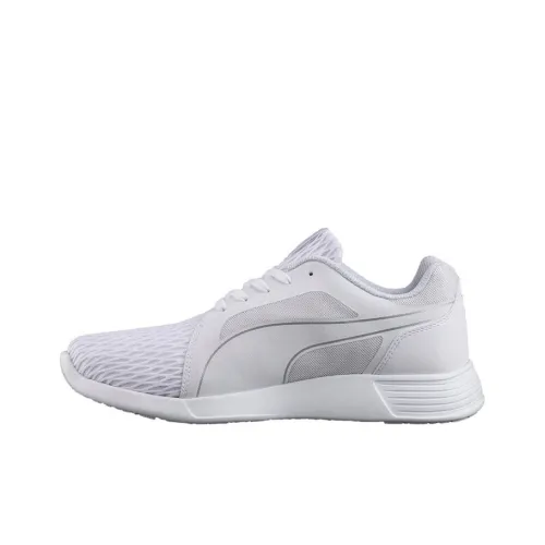 PUMA ST TRAINER EVO Breathe Противоскользящий и Дышащий Низкий Топ Беговые кроссовки Женские Белые