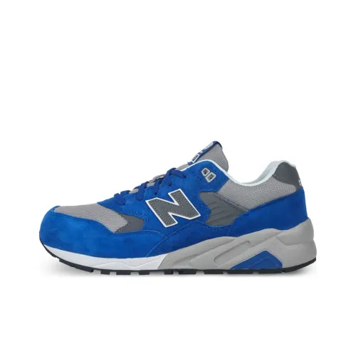 New Balance NB 580 Low Топ Марафон Беговые кроссовки Унисекс Серый Синий