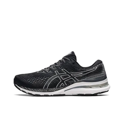 ASICS Gel Kayano 28 Low Top Марафон Длинный Бег Обувь Мужская Черный Белый