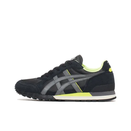 Onitsuka Tiger ColoradoColorado Eighty FIVE Устойчивые к истиранию Низкие Беговые кроссовки Унисекс Черный Желтый