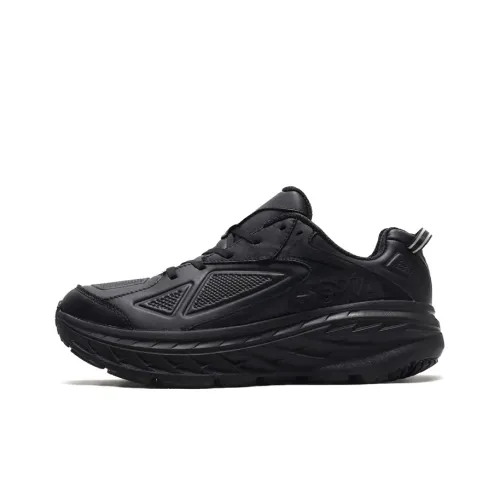 HOKA ONE ONE Bondi L Low Топ Беговые кроссовки Мужской Черный
