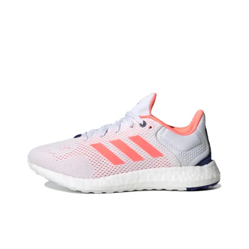 Adidas Pure Boost 21 Slip-resistant Abrasion-resistant Breathable Low-Top Running Shoes Women's White Adidas Pure Boost 21 Противоскользящие Износостойкие Дышащие Низкие Кроссовки для Бега Женские Белые