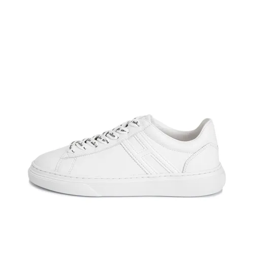 HOGAN H365 Low Топ Повседневная Скейтборд Обувь Женская Белая