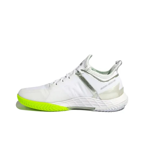 Adidas Adizero Ubersonic 4 Дышащий Низкий Топ Марафон Беговые кроссовки Женские Белый Серый