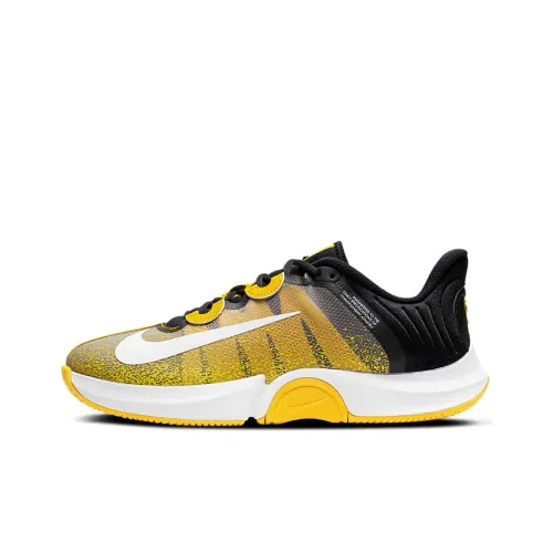 Nike Air Zoom GP Shock Absorbers Slip-resistant Low Top Tennis Shoes Unisex Yellow Black Найк Эйр Зум GP Шок Абсорберз Слип-Резистент Низкий Топ Кроссовки для Тенниса Унисекс Желтый Черный