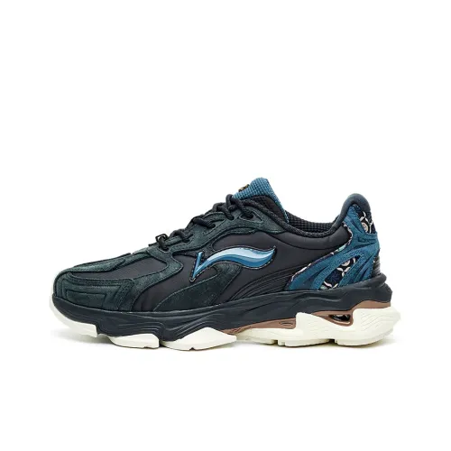 LI NING 1990 Повседневный Низкий Топ Женский