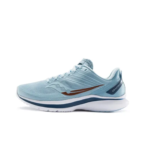 Saucony Kinvara 12 Elite 12 Low Топ Беговые кроссовки Женские Небесно-голубой Стандарт M