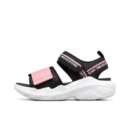 Skechers Dlt A Пляжные сандалии Женские Черный Розовый