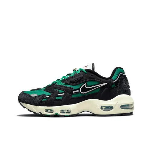 Nike Air Max 96 Low Топ Марафон Беговые кроссовки Мужской Черный Зеленый