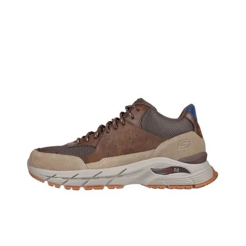 Skechers ARCH FIT BAXTER Низкий Топ Повседневная Обувь Мужская Коричневая