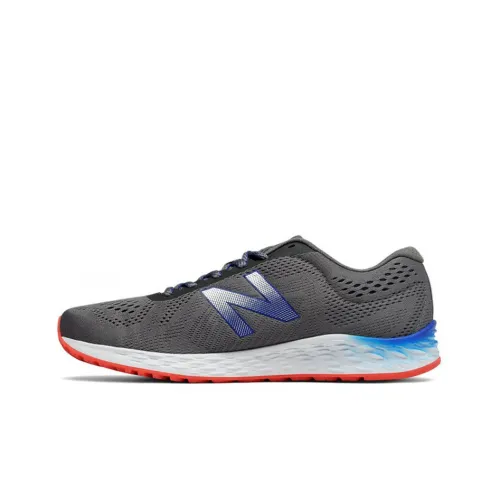 New Balance NB Свежий Foam Arishi Low Топ Беговые кроссовки Мужские Серый Синий