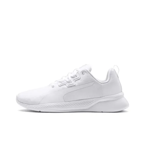 PUMA Tishatsu Slip-resistant Abrasion-resistant Low Top Casual Running Shoes Women's White