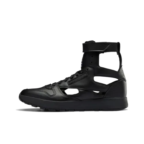 Maison Margiela x Reebok Classic Leather High Топ Беговые кроссовки Унисекс Черный