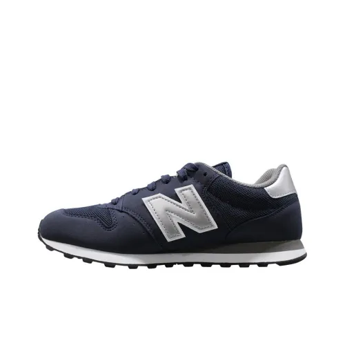 New Balance NB 500 Low Топ Беговые кроссовки Мужской Синий Серый