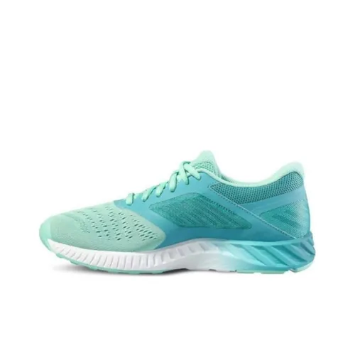 Asics Fuze LYTE Low Топ Беговые кроссовки Женские Зеленый синий