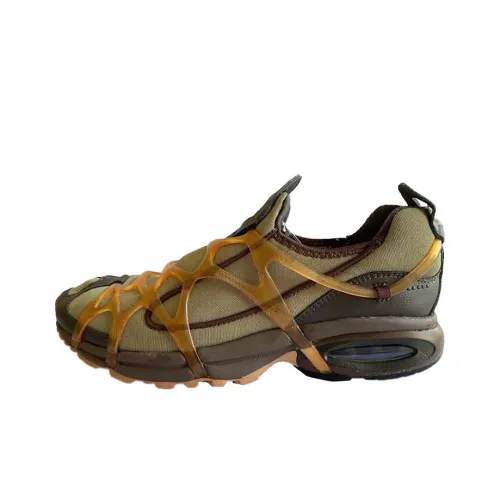 Nike Air Kukini Шокаблоки Противоскользящие Устойчивые к истиранию Дышащие Низкие Беговые кроссовки Мужские Оливково-зеленые