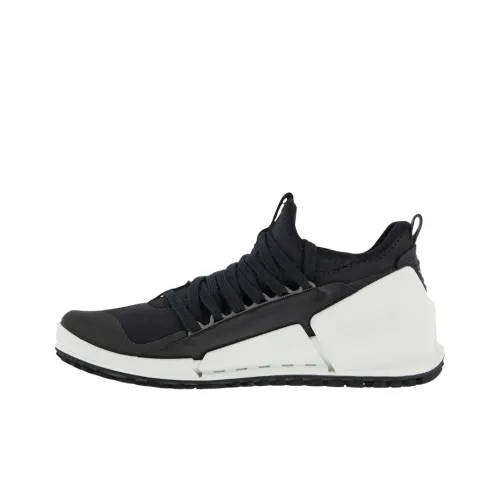 Ecco Biom 2,0 Устойчивые к истиранию Низкие Кроссовки для бега Женские Черные