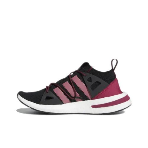 Adidas Originals Arkyn Дышащие Низкие Беговые Кроссовки Женские Черные Фиолетовые