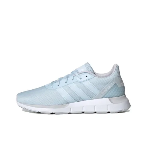 Adidas Originals Swift Run RF Износостойкий противоскользящий и дышащий низкий топ беговые кроссовки женские синие