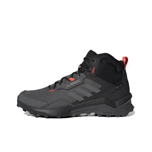 adidas Terrex Ax4 Противоскользящий Устойчивый к истиранию MID Топ Альпинизм Походная обувь
