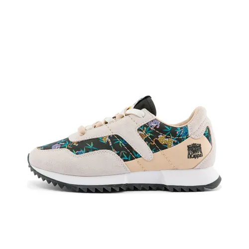 KAPPA Year of the Tiger Collection Устойчивый к истиранию покрытие Низкий топ Повседневные беговые кроссовки Унисекс Черный