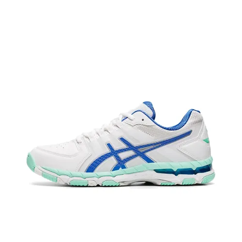 Asics Гель 540 Low Топ Беговые кроссовки Женские Белые Синие D Ширина