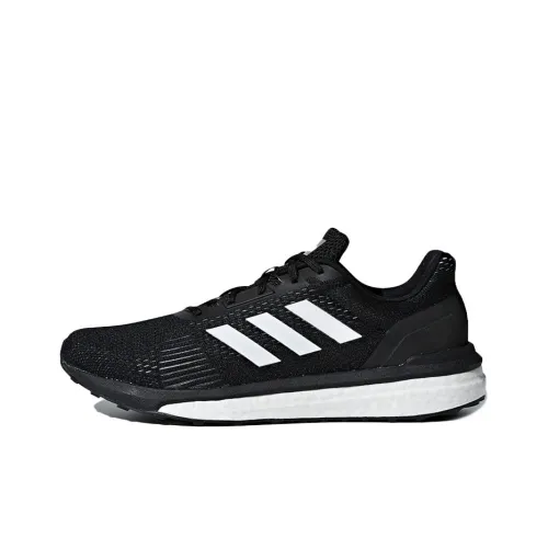 Adidas Solar Drive Slip-Resistant Abrasion-Resistant Low Top Casual Running Shoes Men's Black White Adidas Solar Drive Противоскользящие Устойчивые к истиранию Низкие Топ Повседневные Беговые Кроссовки Мужские Черно-Белые