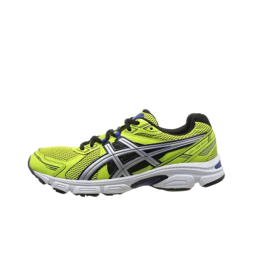 Asics Galaxy 7 Abrasion Resistant Низкий Топ Беговые кроссовки Мужские Желтый Серебряный