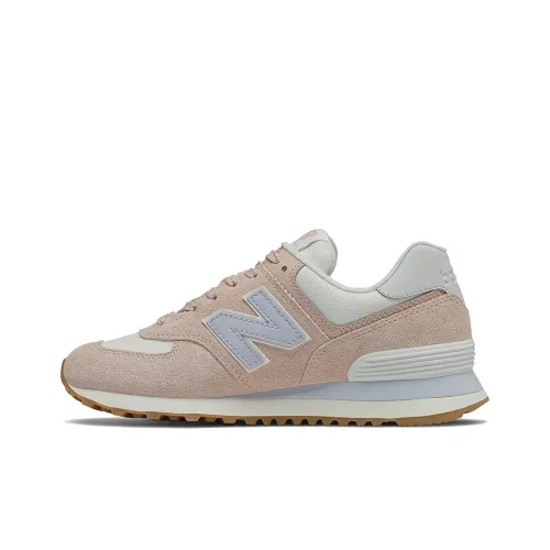 New Balance NB 574 Low Топ Марафон Беговые кроссовки Женские Светло-розовый