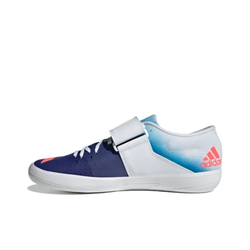 Adidas Adizero Shot Put Low Топ Повседневные Беговые Кроссовки Унисекс Океан Синий