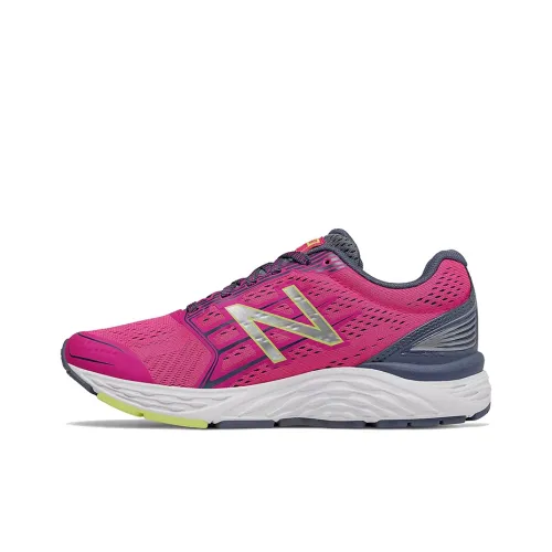 New Balance NB 680 Series V5 Low Топ Беговые кроссовки Женские Розовый