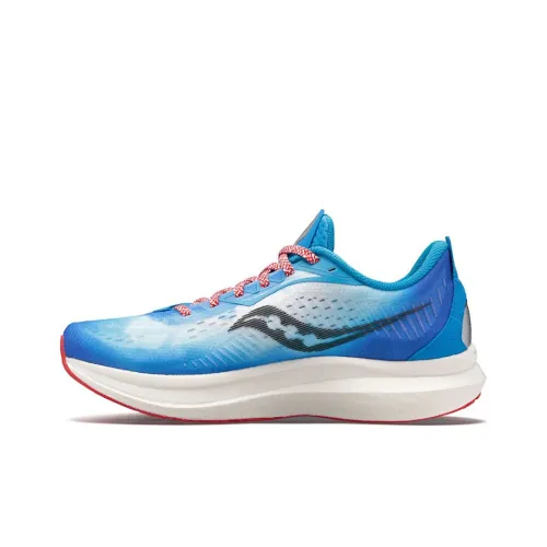 Saucony Endorphin Speed 2 Speed Low Топ Беговые кроссовки Женские Синий Белый Стандарт M