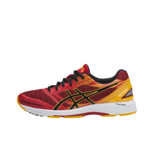 Asics Gel DS Trainer 22 Low Топ Беговые кроссовки Мужские Красный Желтый