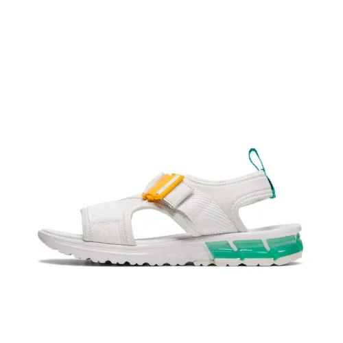 Asics Gel Quantum 90 Beach Sandals Unisex White Green Asics Gel Quantum 90 Пляжные сандалии Унисекс Белый Зеленый