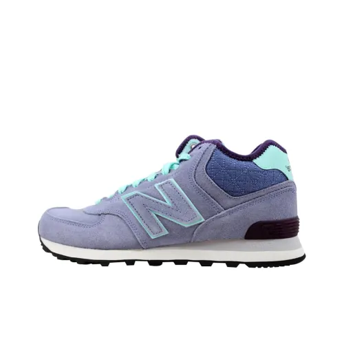 New Balance NB 574 Series MID CUT Playful MID Топ Беговые кроссовки Женские Синий