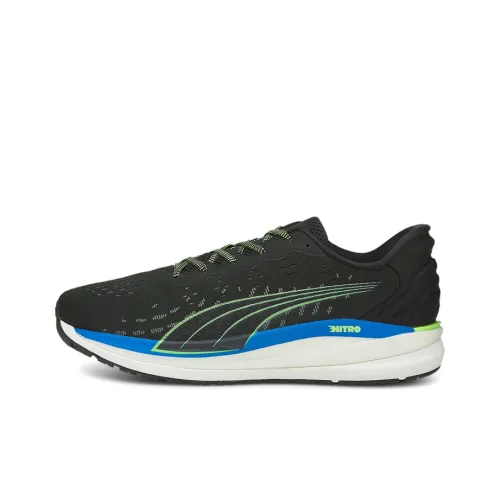 PUMA Magnify Nitro Low Беговые кроссовки Мужские Черные Синие