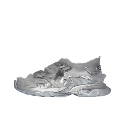 Balenciaga Повседневная обувь Мужская Серебристо-Серый