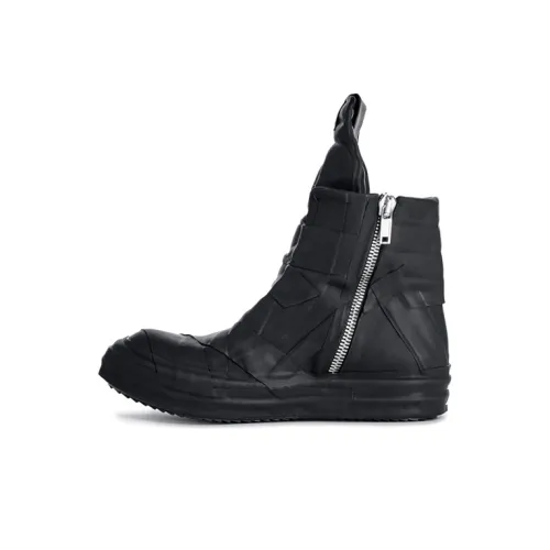 RICK OWENS совместный бренд RO Geobasket Performa Стильные Скейтбординги Мужской Черный