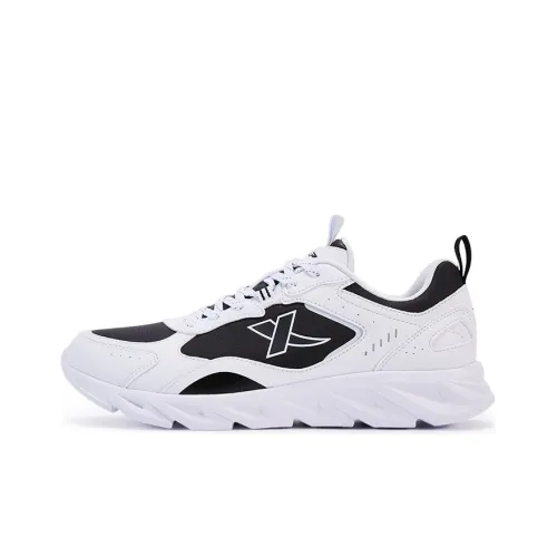 XTEP Амортизаторы Устойчивые к истиранию Низкий Топ Повседневный Мужской Белый Черный # Рекомендации по подаркам