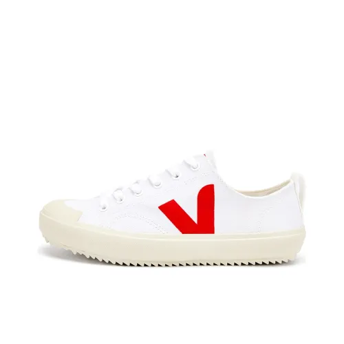 VEJA Nova Low Топ Скейтборд Кроссовки Унисекс Белый Красный