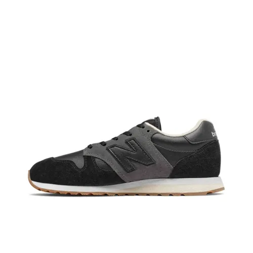 New Balance NB 520 Износостойкий Дышащий Легкий Низкий Топ Повседневные Беговые кроссовки Женские Черный Серый